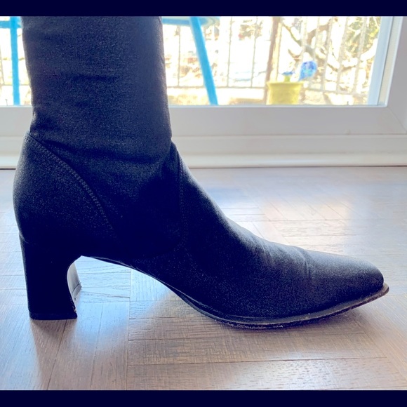 Like New Vintage Sergio Rossi Sleek Black Boots 36 - Picture 6 of 15